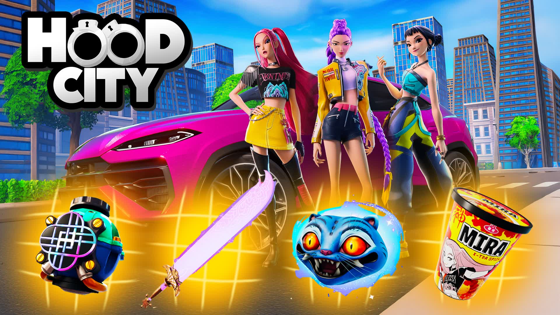 🚓 HOOD CITY هود سيتي 🏙️ DRIVE FFA RP🚨