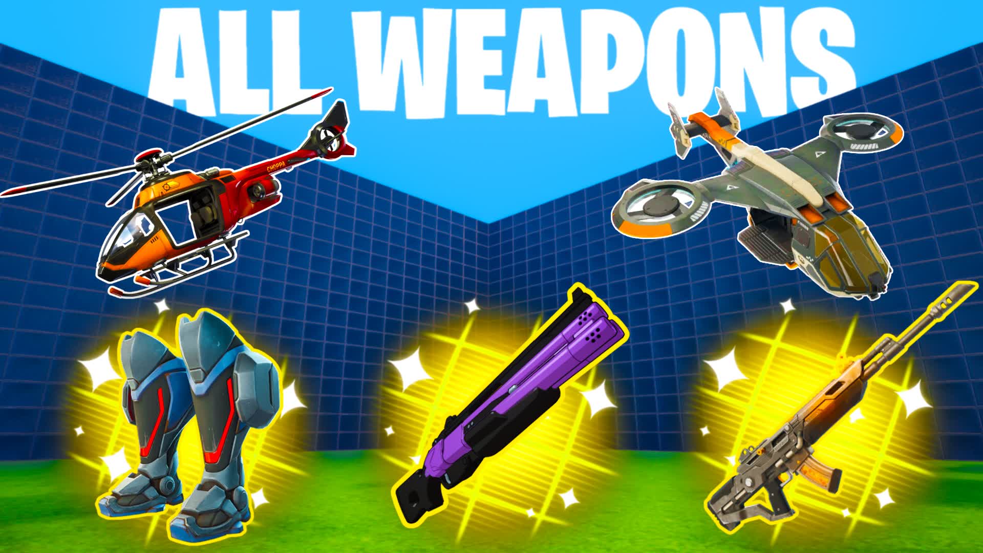 All Weapons - 1v1 Every Gun