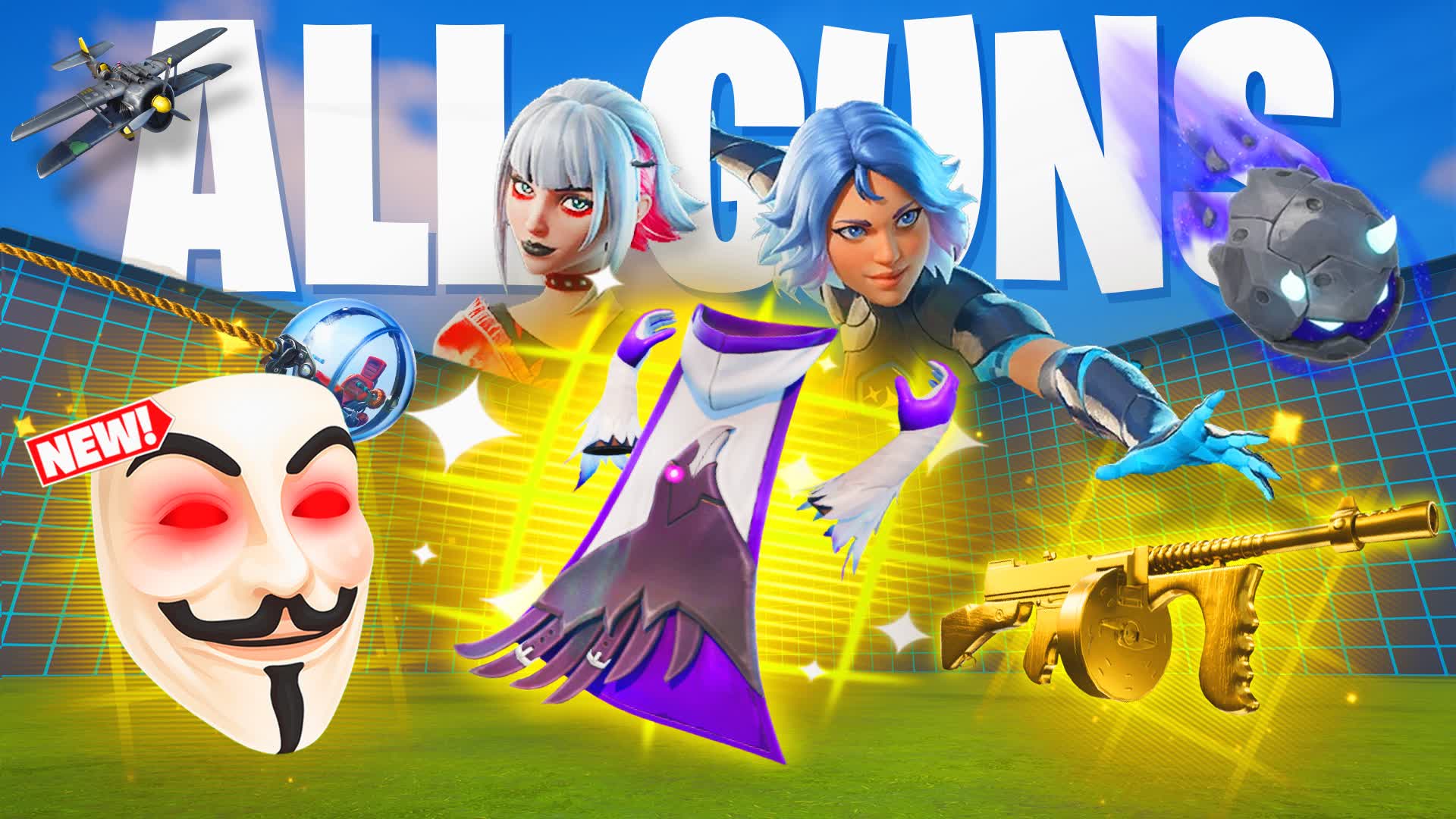 CRAZY 1V1 FFA - ALL GUNS 0980-6521-9707 by alneo - フォートナイト