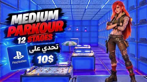 Parkour 12 stages of medium difficulty (KRO2)
