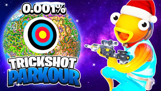 SUPER TRICKSHOT PARKOUR🎯60+ LEVELS