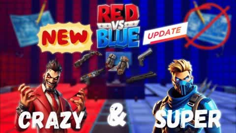 SUPER & CRAZY 🤪 RED🔴 VS 🔵BLUE!