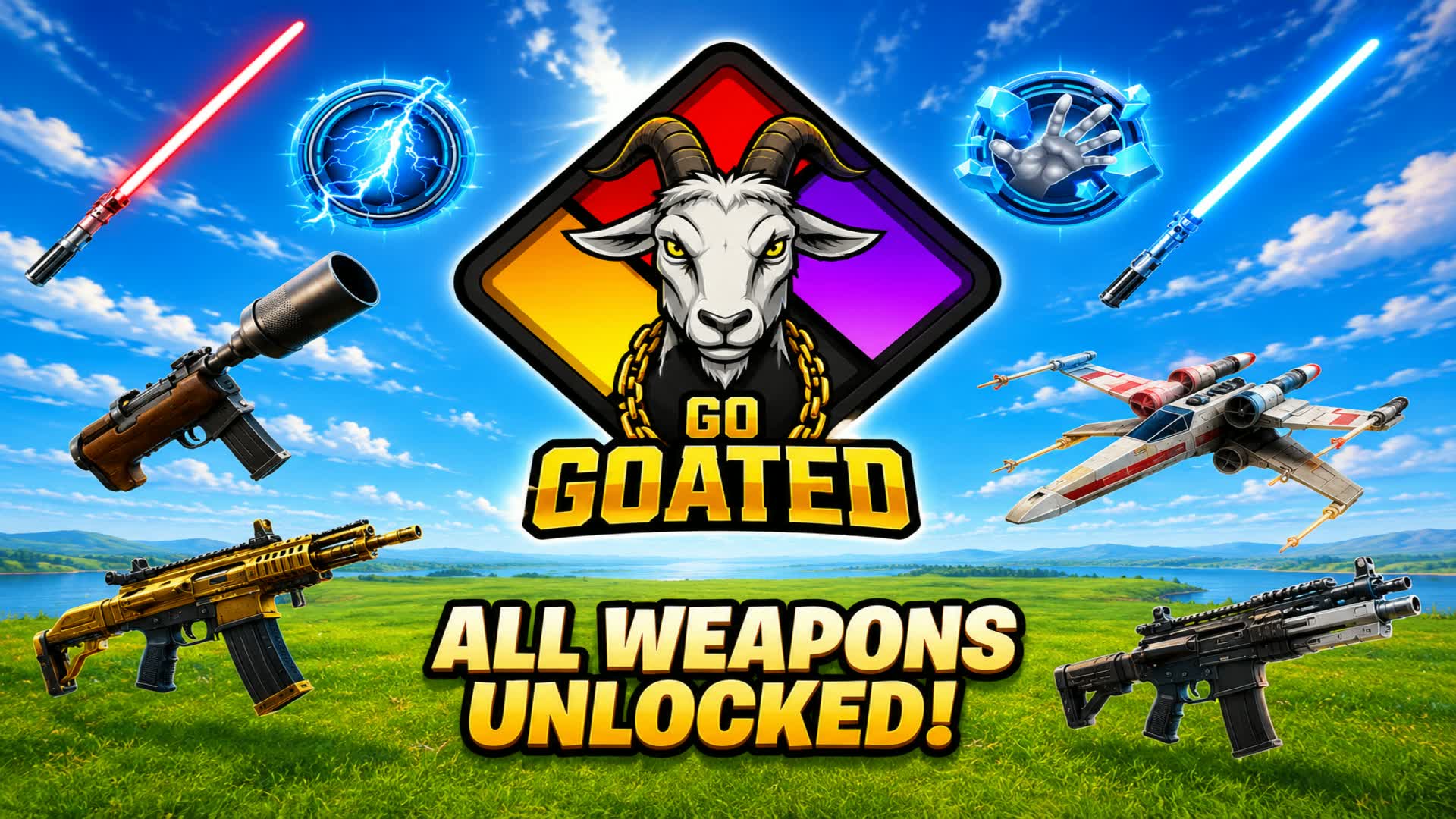 🐐 GO GOATED! STAR WARS ZONE WARS 🌌
