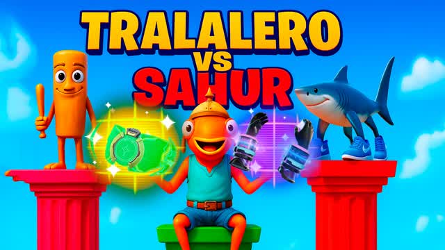 Capture 1 – Brainrot Pillars! Tralalero VS Sahur🦈🏏