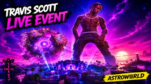 TRAVIS SCOTT LIVE CONCERT EVENT REMIXED