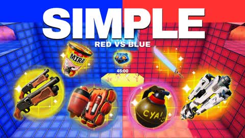 SIMPLE RED VS BLUE 🔴🔵