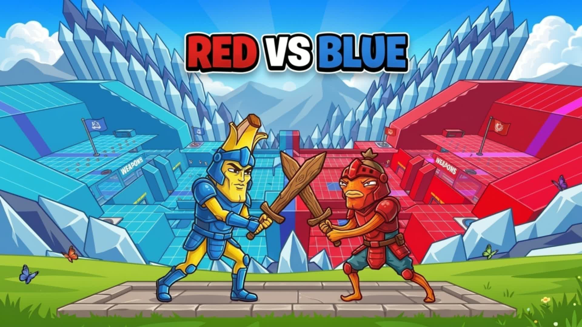 ギガチャド レッド vs ブルー🔴🔵