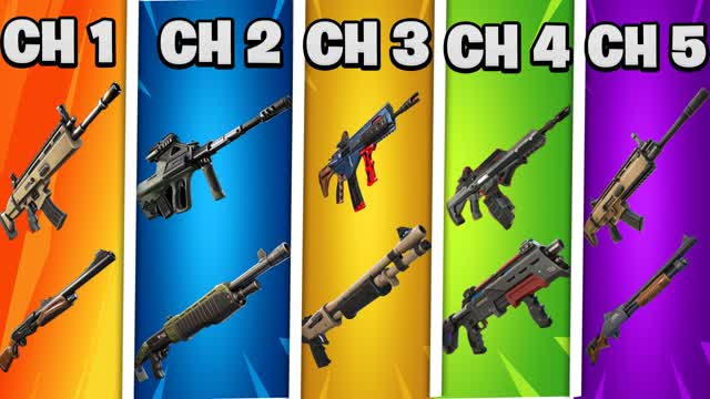 All CHAPTERS WEAPONS - FFA