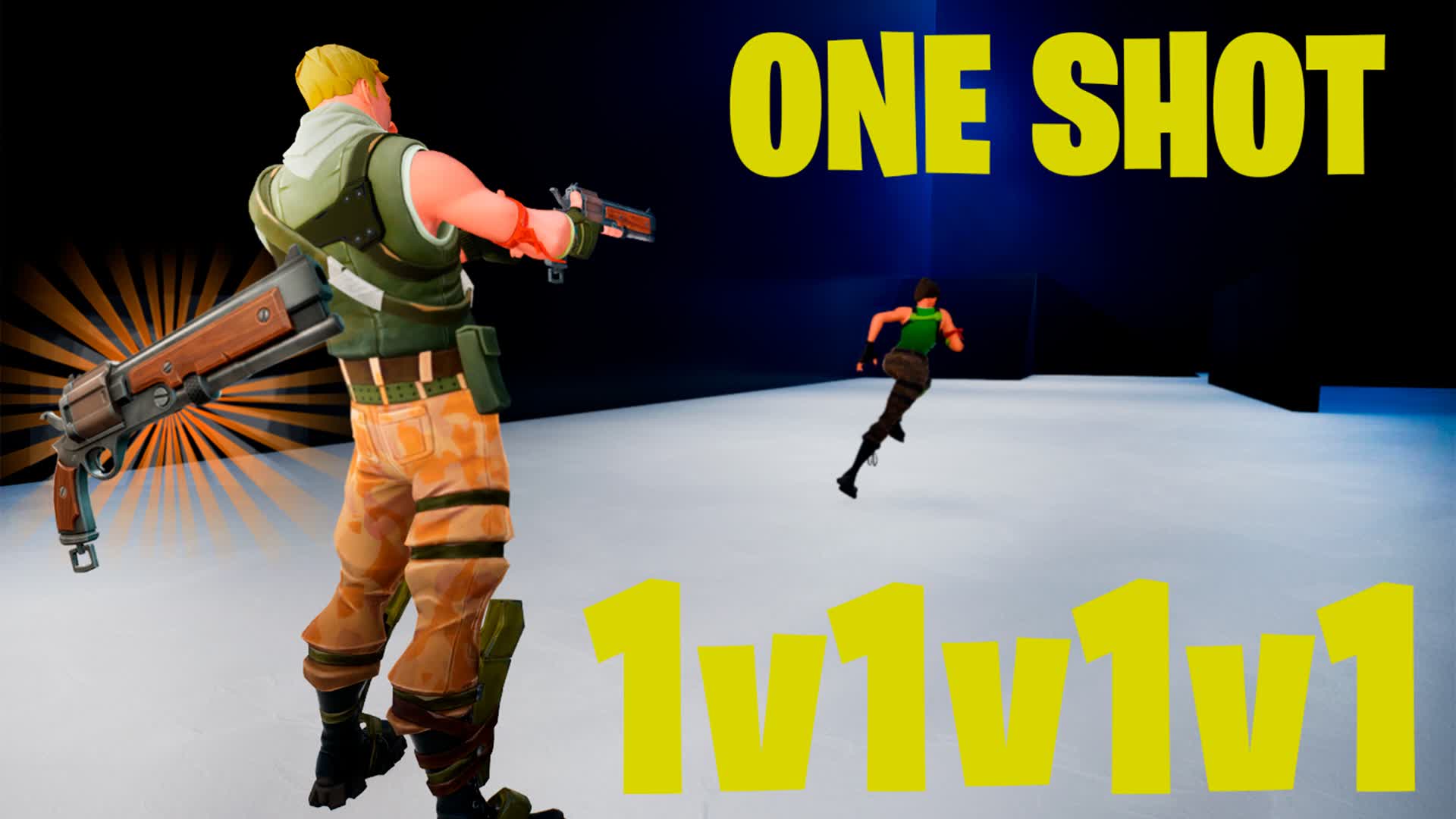 [ONE SHOT] [1v1v1v1] 2110-8715-3283 by nikler - Fortnite Creative Map ...