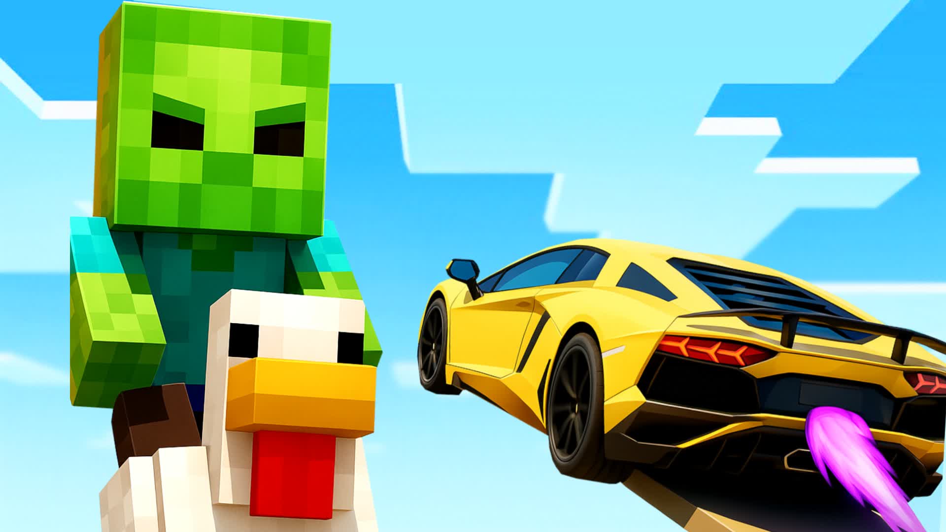 MINECRAFT MEGA RACE