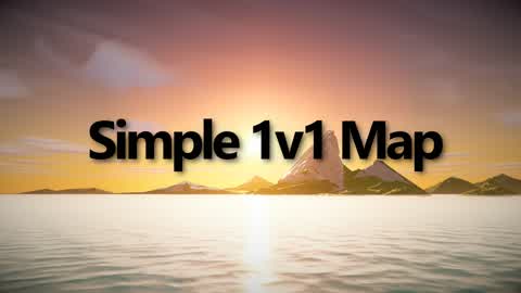 A Simple 1v1 Map