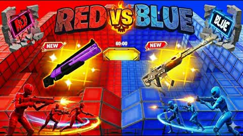 CLEAN RED VS BLUE 🔴🔵 *NEW WEAPONS*
