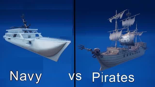 Capture 1 – Pirates vs Navy 50v50