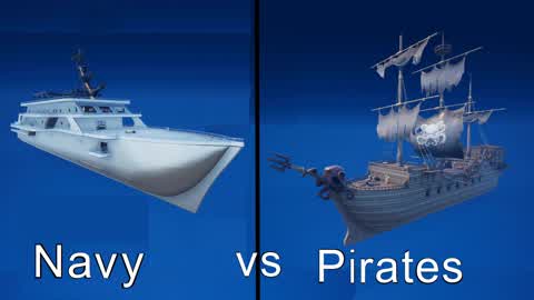 Pirates vs Navy 50v50