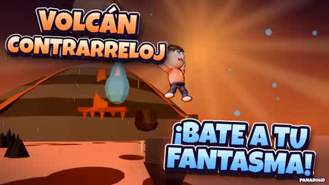 VOLCANO AGAINST THE CLOCK: PARKOUR RACE