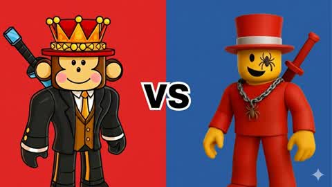 SIMPLE RED VS BLUE 🔴🔵JANDEL VS SAMMY