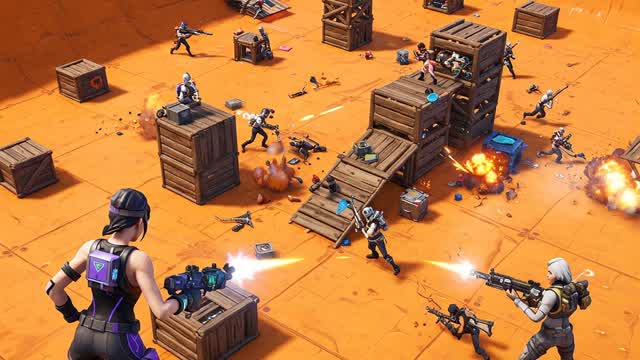 RBL ARENA ORANGE UNLIMITED AMMO FFA 1VS1