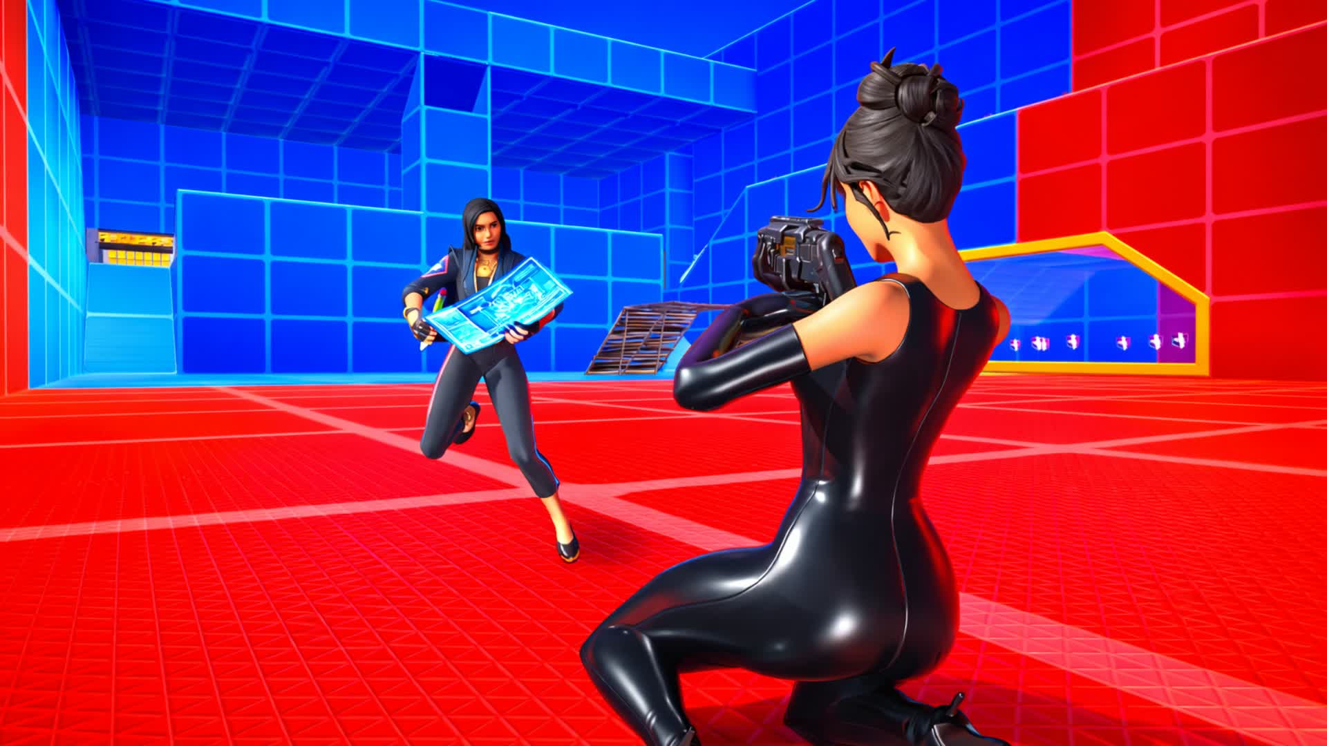 🔴🔵 ミニレッドvsブルーX線