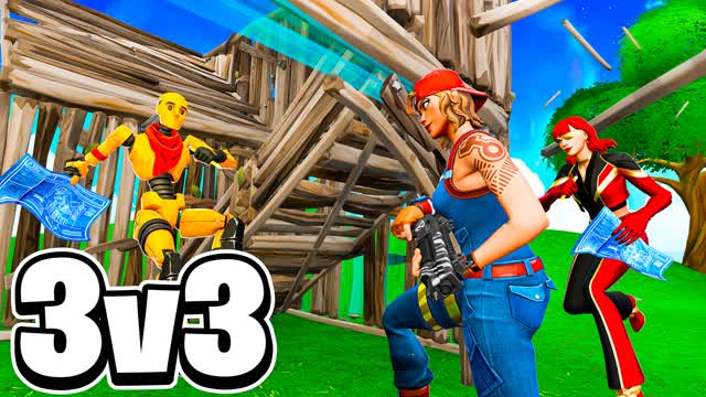 Building Wars 3v3 حرب المباني