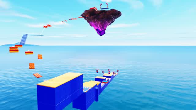 Capture 1 – Floating FALL GUYS Obstacle Course! EASY