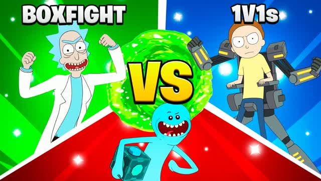 RICK VS MORT VS MESEEKSđ
