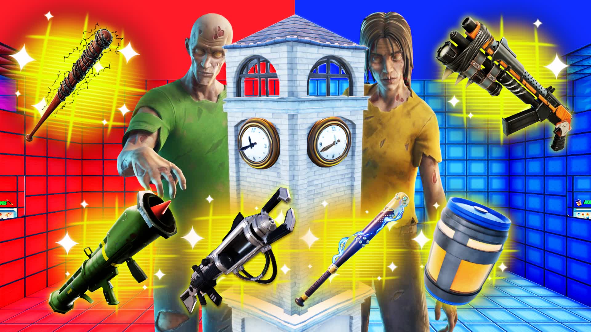 TWDU TILTED TOWER RED VS BLUE 🔴🔵