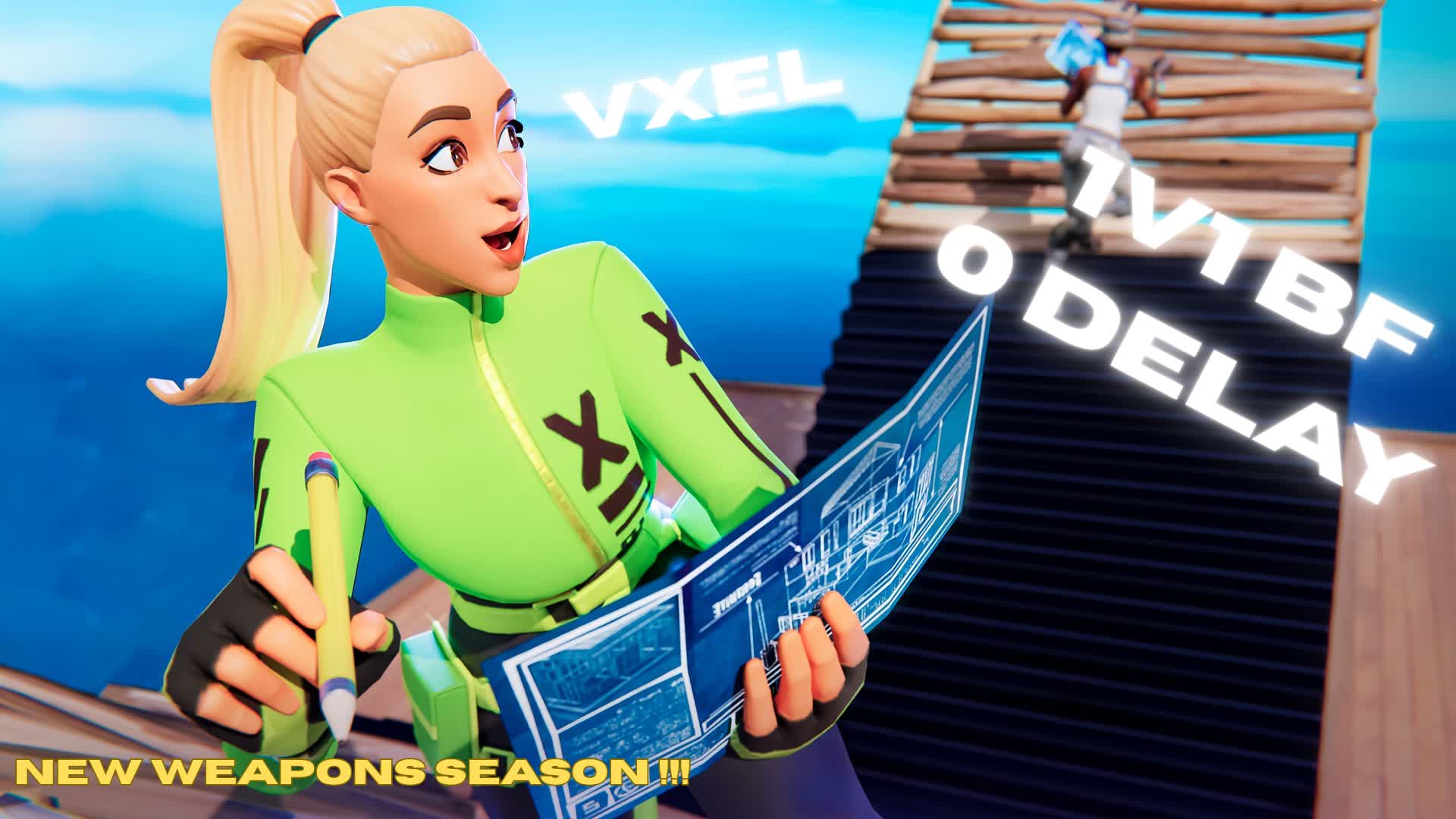 1V1 BUILD FIGHT - VXEL