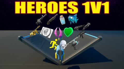 🔥 HEROES 1V1 戦い🔥