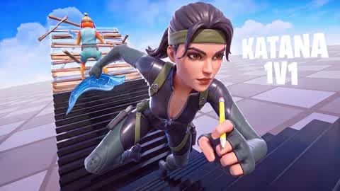 KATANA 1v1 BUILD FIGHTS (200 PUMPS)