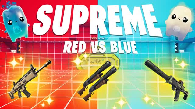 SUPREME RED VS BLUE 🔴🔵