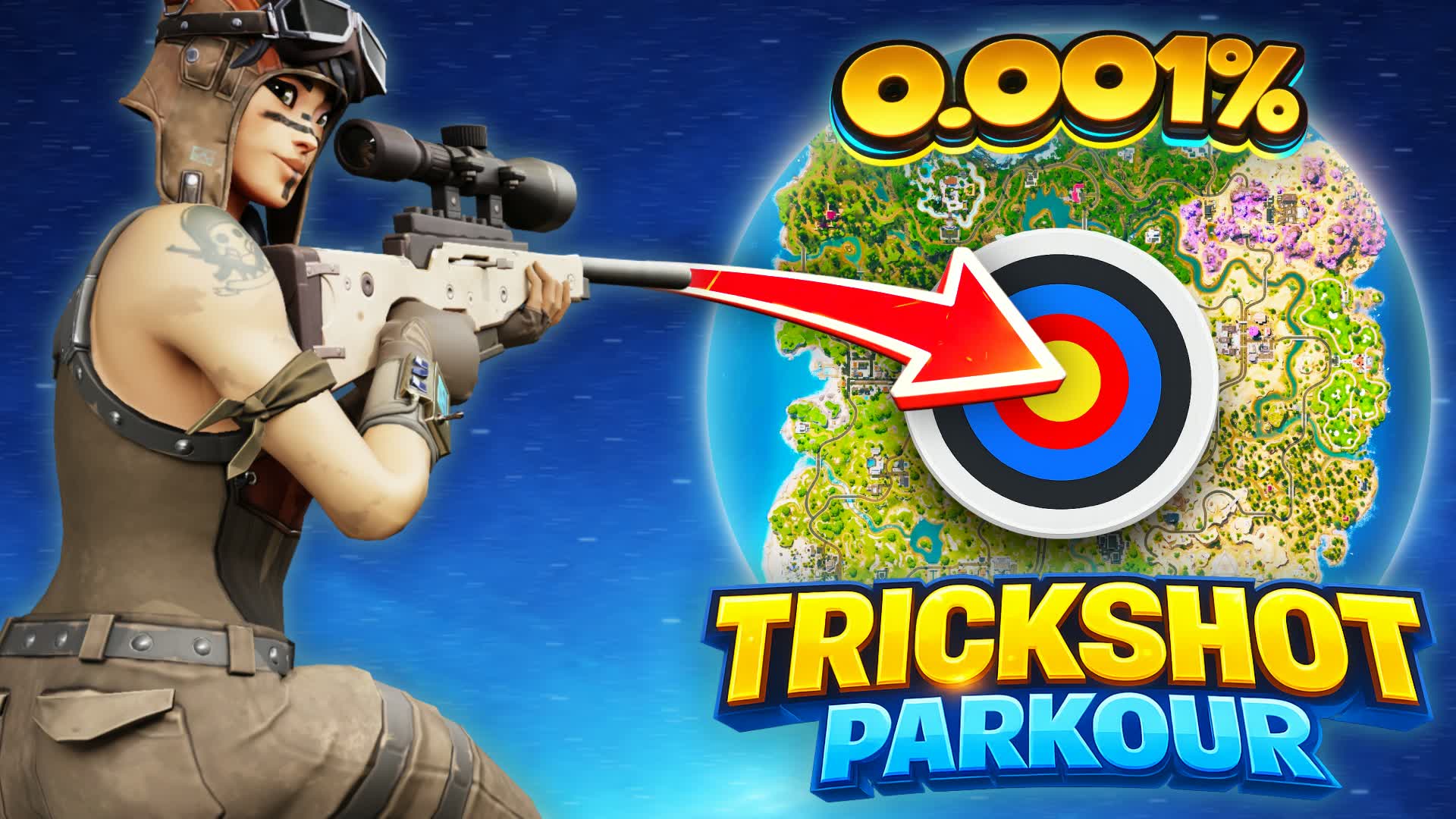 ULTIMATE TRICK SHOT PARKOUR 🎯 EASY