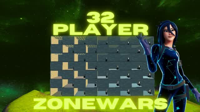 đ 32 PLAYER GALAXY ZONEWARS đ