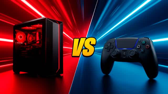 PC VS CONSOLE ULTRA RED VS BLUE🔴🔵