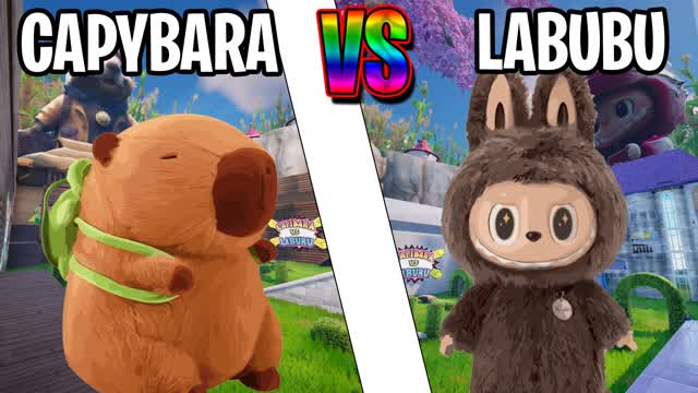 Capibara Vs Labubu