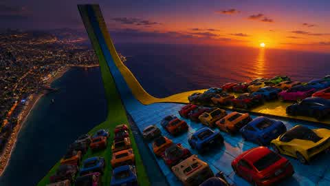 Floating cars