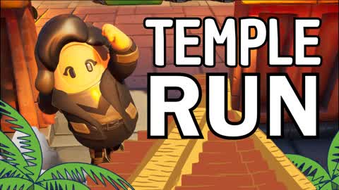 🌋 Fall Guys Temple Run 🌋