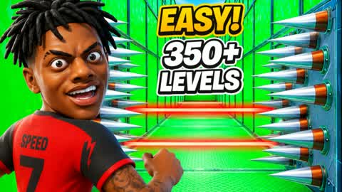 🌟CUSTOM TRAILS EASY PARKOUR 350 LEVELS