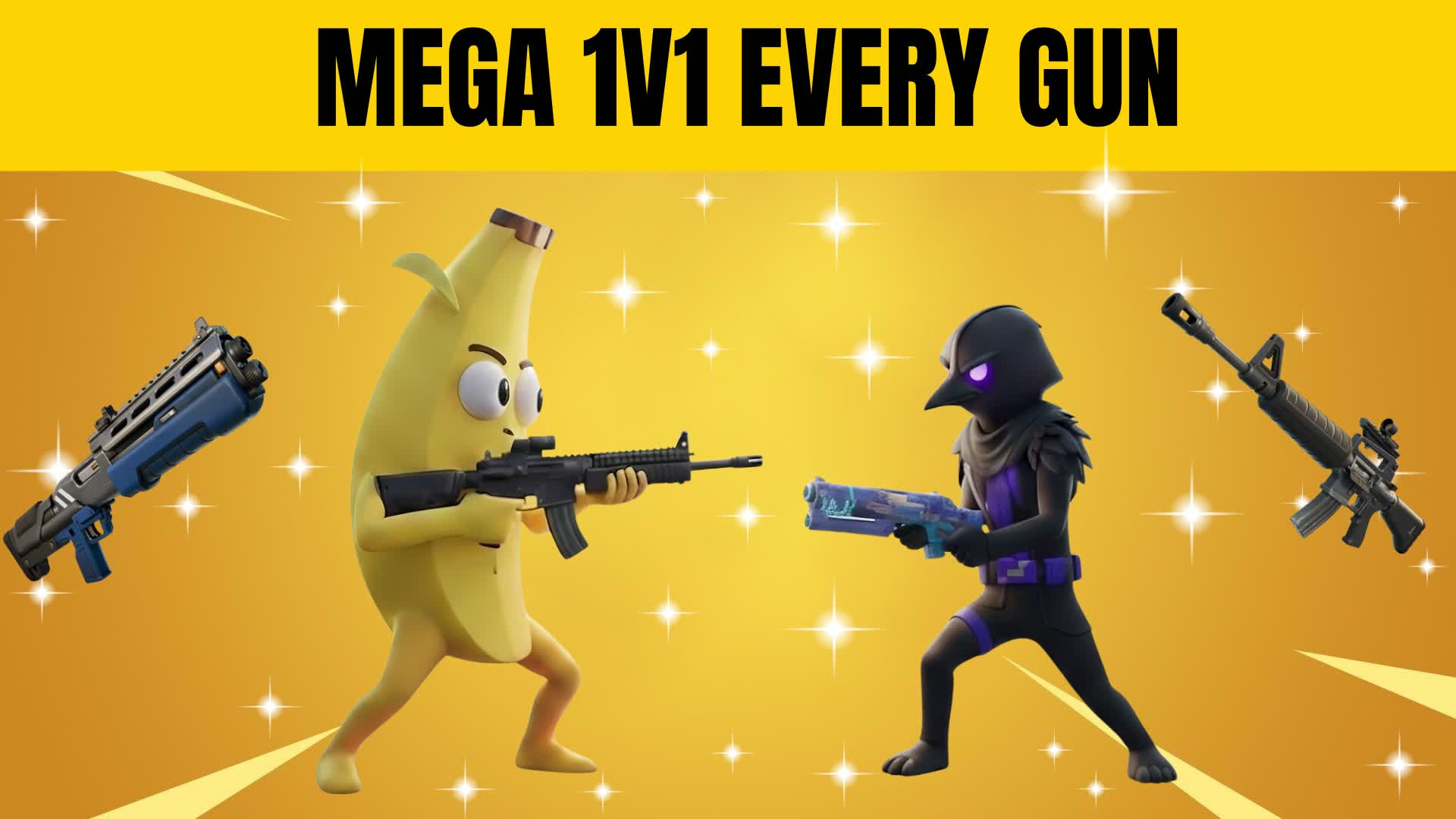 NEW MEGA 1v1 EVERY GUN