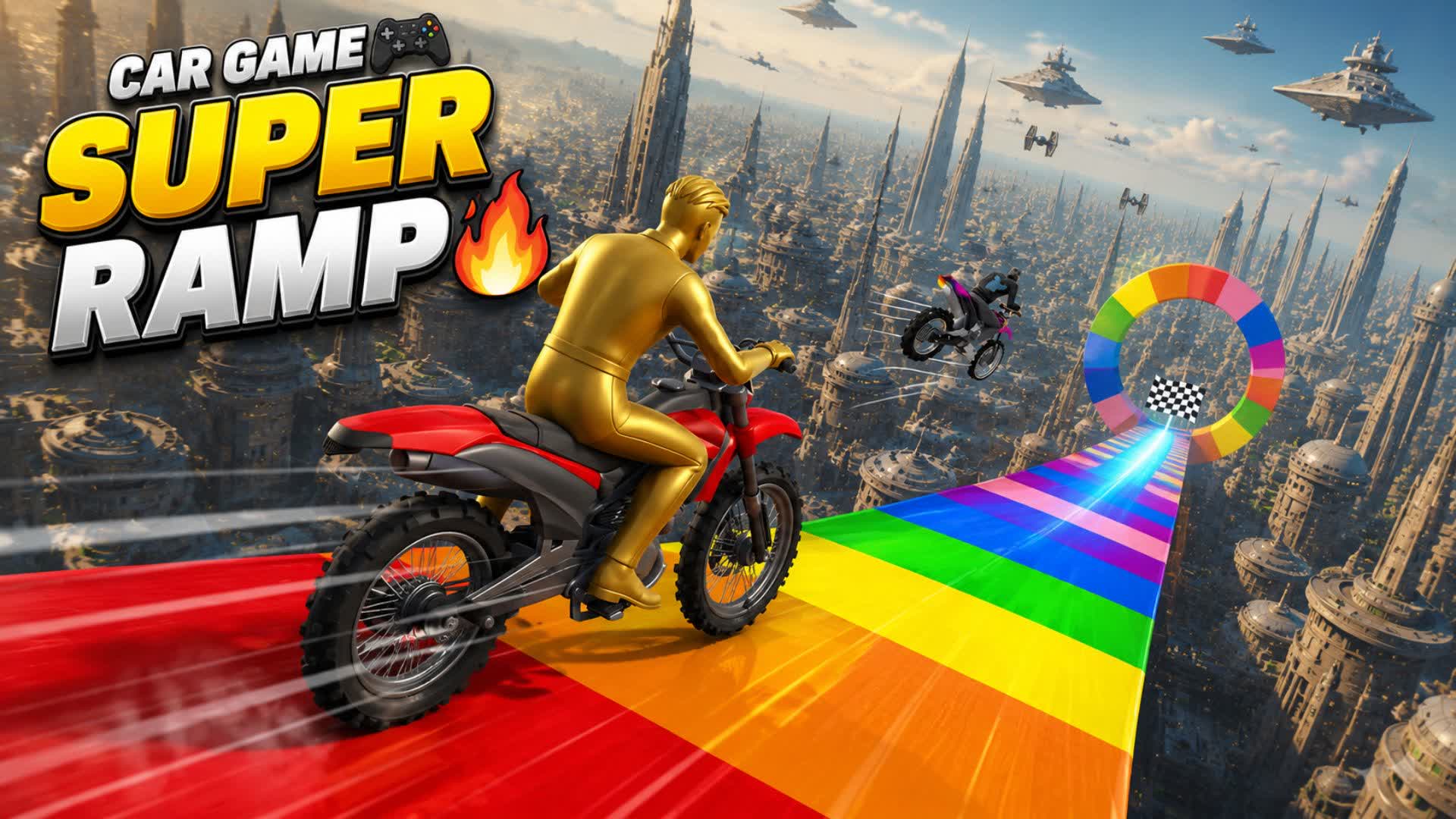 カーゲーム 🕹️STW スーパーランプ🔥