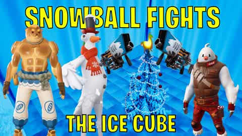 THE ICE CUBE SNOWBALL FIGHTS