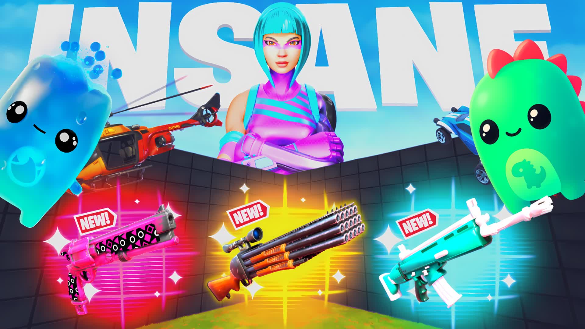 INSANE 1V1 🎯 FREE FOR ALL 🎯 GENERALU