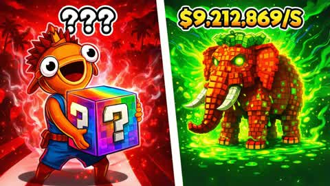 ⛏️BREAK LUCKY BLOCK BRAINROT