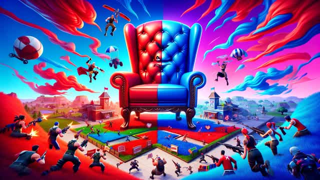 🔴RED VS BLUE CHAIR DOMINATION🔵