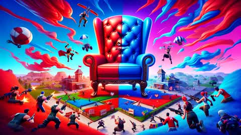 🔴RED VS BLUE CHAIR DOMINATION🔵