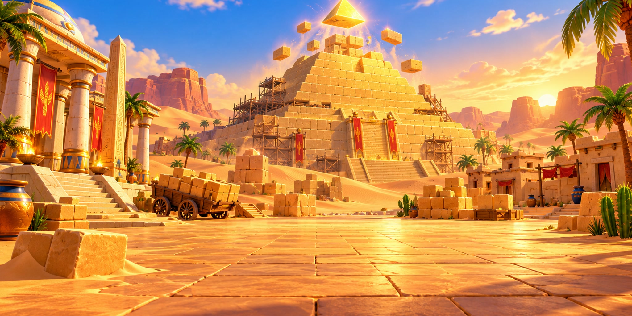 Build The Pyramid 5067-5437-2470 by mzar - Fortnite Creative Map Code ...