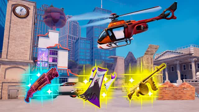 1v1 GO TILTED EVERY GUN - ZONE WARS