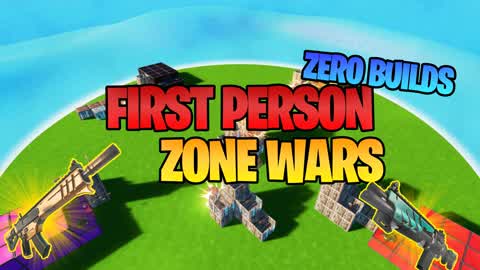 🎥FIRST PERSON ZONE WARS - ZERO BUILD👬