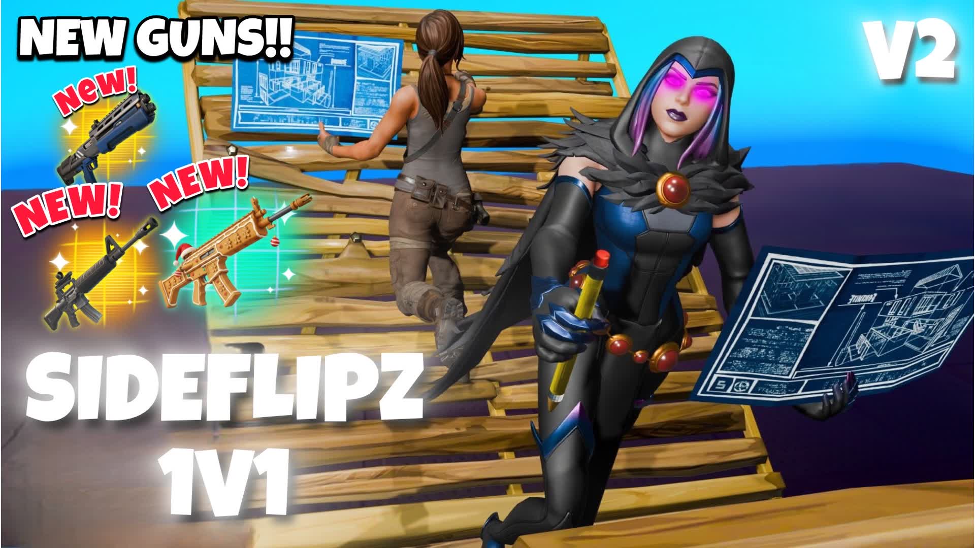 Sideflipz 1v1 Build Fights (200 Pumps)