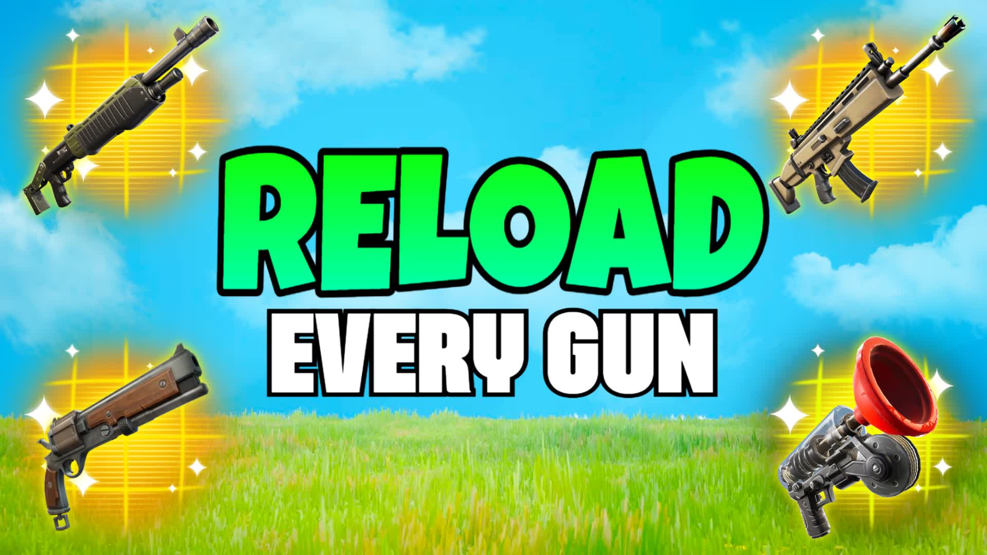 1v1v1 Reload - Every gun