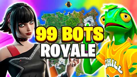 99 BOTS ROYALE ⭐ FREE FOR ALL GUNS